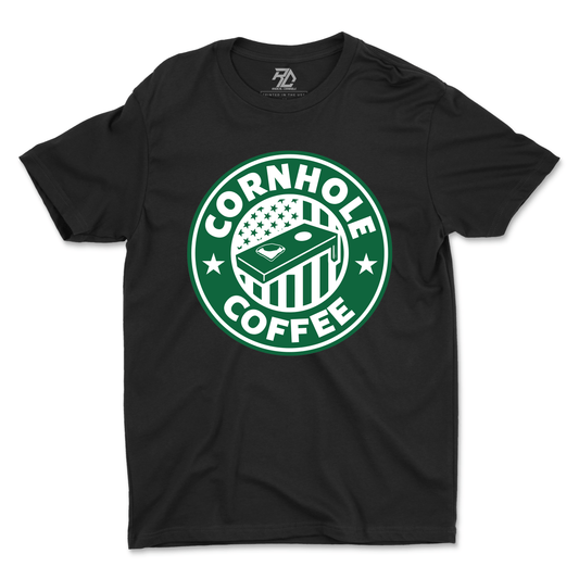 Cornhole & Coffee T-shirt